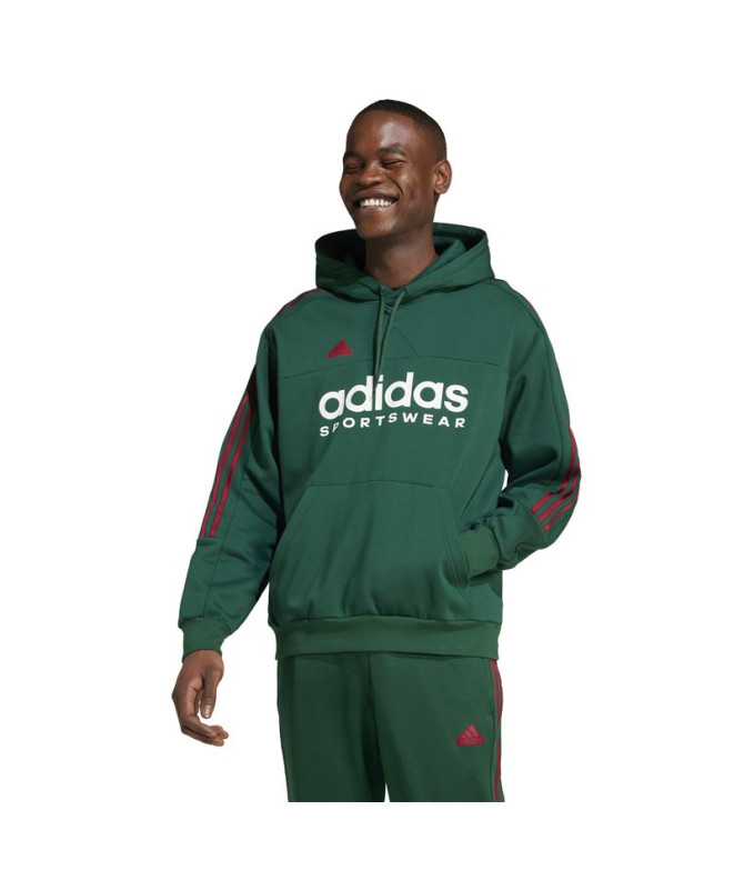 Moletom adidas Pack Homem Casaco com capuz Tiro...