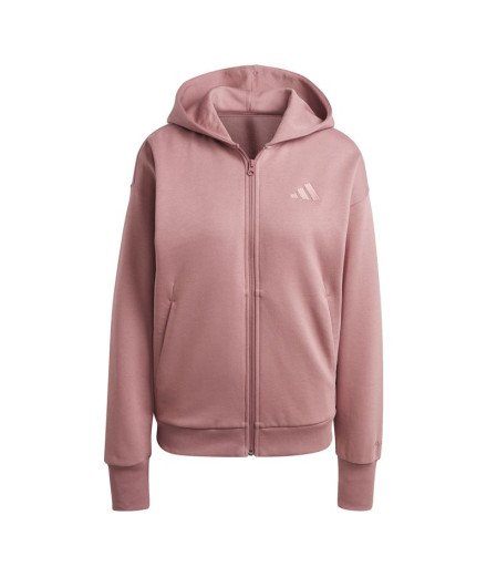 Chaqueta adidas All Szn Fleece Full-Zip Hoodie Mujer Rosa