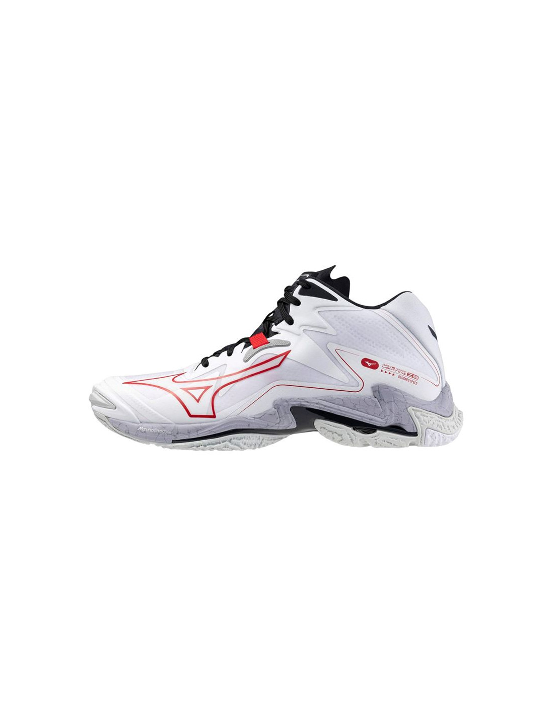 Zapatillas de Voleibol Mizuno Wave Lightning Z8 Mid Blanco