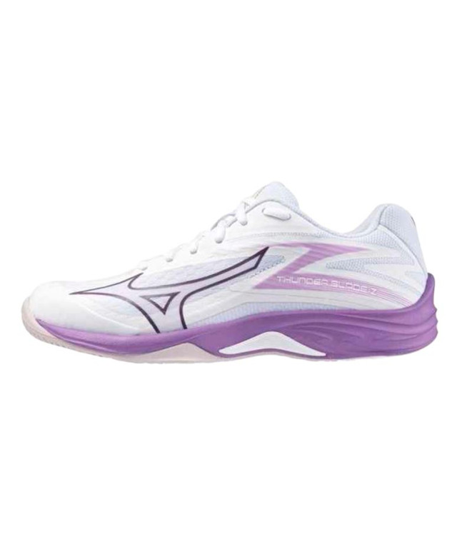 Zapatillas de Voleibol Mizuno Thunder Blade Z Mujer Blanco