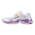 Chaussures Volley-ball Mizuno Femme de Wave Lightning Z8 White