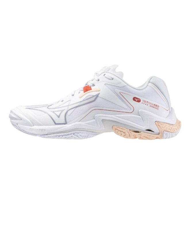Zapatillas de Voleibol Mizuno Wave Lightning Z8 Mujer Blanco