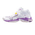 Zapatillas de Voleibol Mizuno Wave Lightning Z8 Mid Mujer Blanco