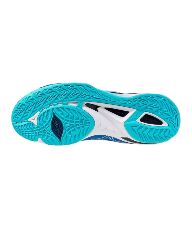 Chaussures Handball Mizuno de Wave Mirage 5 Bleu