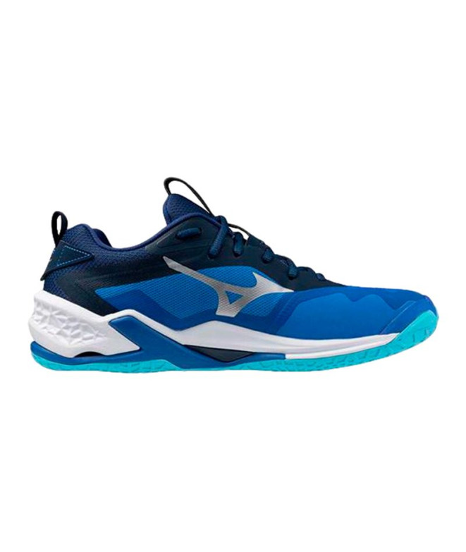 Chaussures Handball Mizuno de Wave Stealth Neo 2 Bleu