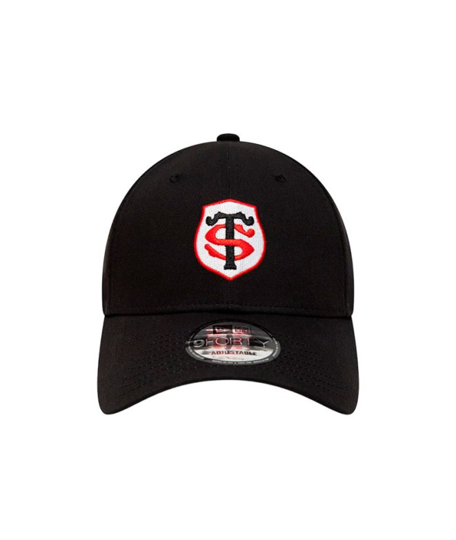 Boné New Era 9FORTY Stade Toulousain Preto Infantil