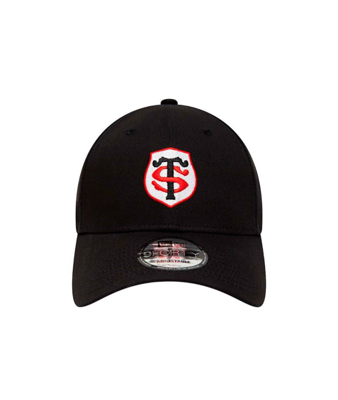 Boné New Era 9FORTY Stade Toulousain Preto Homem