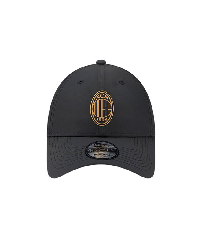 Gorra New Era 9FORTY AC Milán Negro Hombre