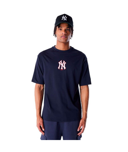 ☆New Era☆ MLB New York Yankees Script T-Shirt Samba 146798 t-shirt-new-era-mlb-world-