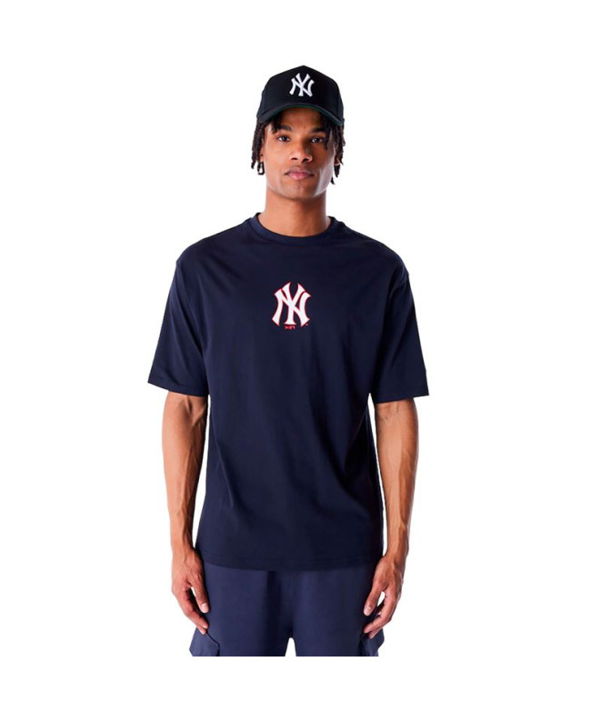 Camiseta New Era SÉRIE MUNDIAL DA MLB OS New York Yankees Homem