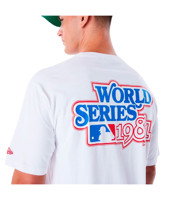 Camiseta New Era SÉRIE MUNDIAL DA MLB OS LA...