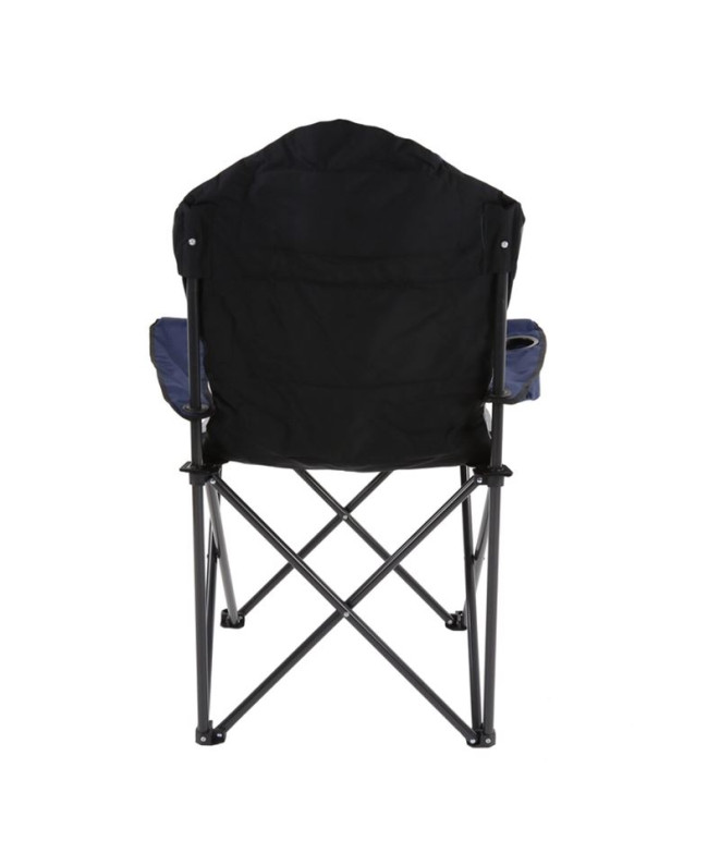 Chaise Camping Regatta de Kruza Bleu marine/noir