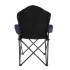 Chaise Camping Regatta de Kruza Bleu marine/noir