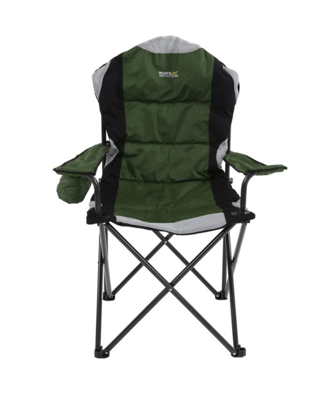 Chaise Camping Regatta de Kruza Vert/Noir