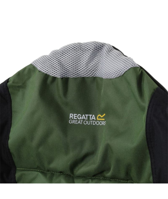 Chaise Camping Regatta de Kruza Vert/Noir