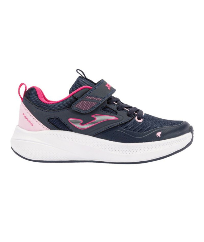 Zapatillas Joma Ferro 2429 Marino Rosa Infantil