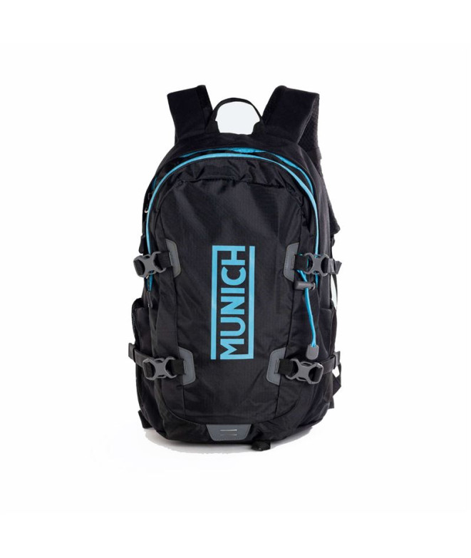 Mochila Munich Trek Negro/Azul