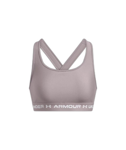 Sujetador Deportivo Under Armour CroSSback Mid Mujer Gris