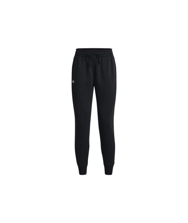 Calça Fitness Under Armour Mulher por Rival Fleece Preto