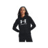 Moletom Fitness Under Armour Mulher by Rival Fleece Big Logo Preto