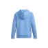 Moletom Fitness Under Armour Mulher por Rival Fleece Big Logo Blue