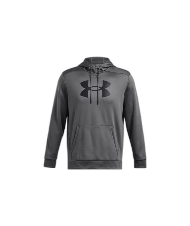 Moletom Fitness Under Armour Homem por Fleece Big Logo Cinzento