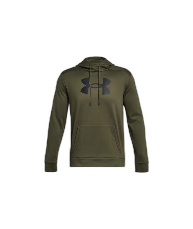 Sudadera de Fitness Under Armour Fleece Big Logo Hombre Verde