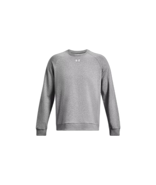 Sudadera Under Armour Rival Fleece Crew Hombre Gris