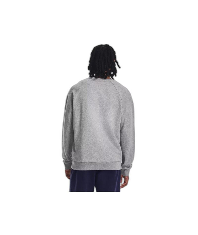 Sweat Under Armour Homme Rival Fleece Crew Gris