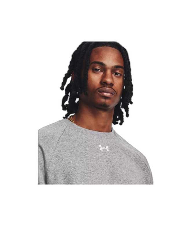 Sweat Under Armour Homme Rival Fleece Crew Gris