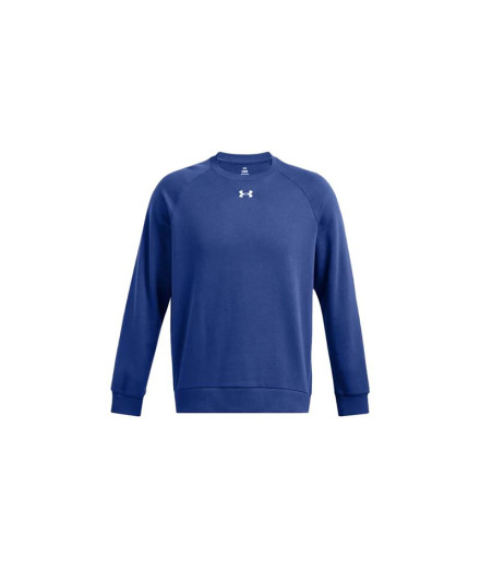 Sudadera Under Armour Rival Fleece Crew Hombre Azul