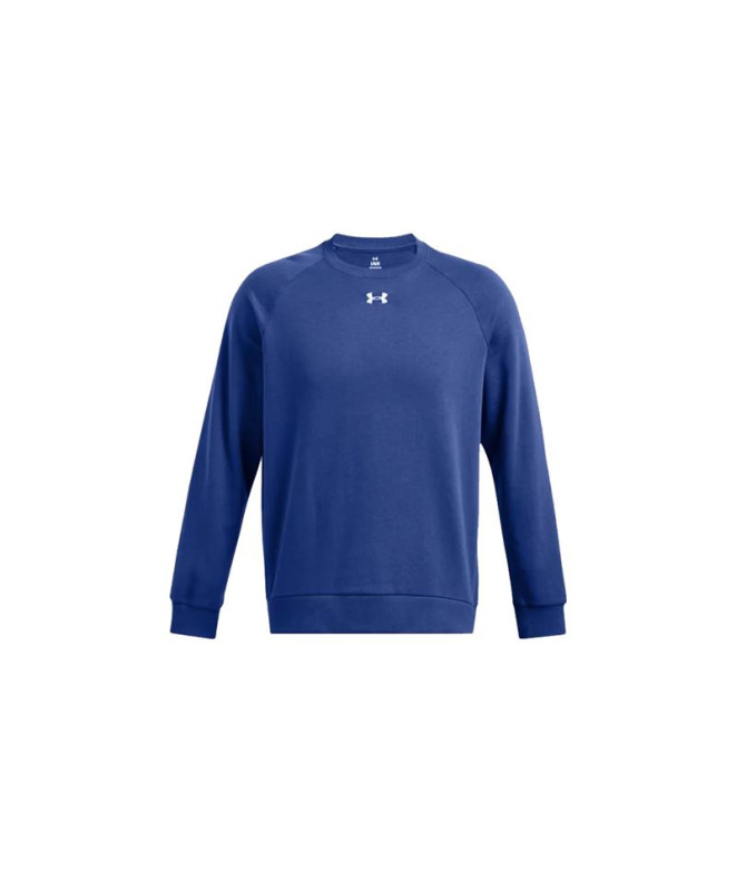 Sudadera Under Armour Rival Fleece Crew Hombre Azul