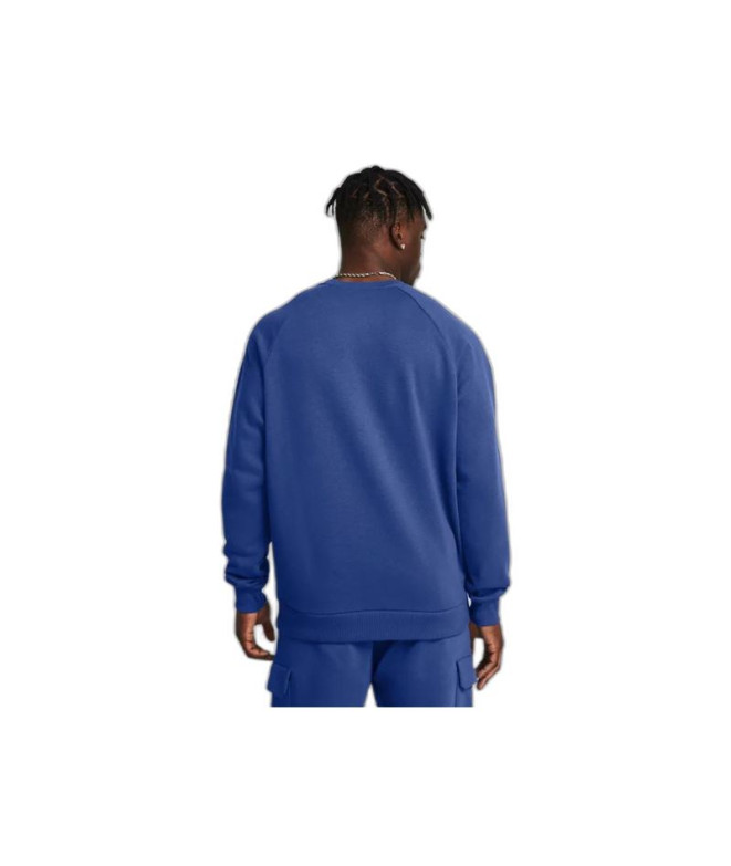 Moletom Under Armour Homem Casaco de lã Rival Azul