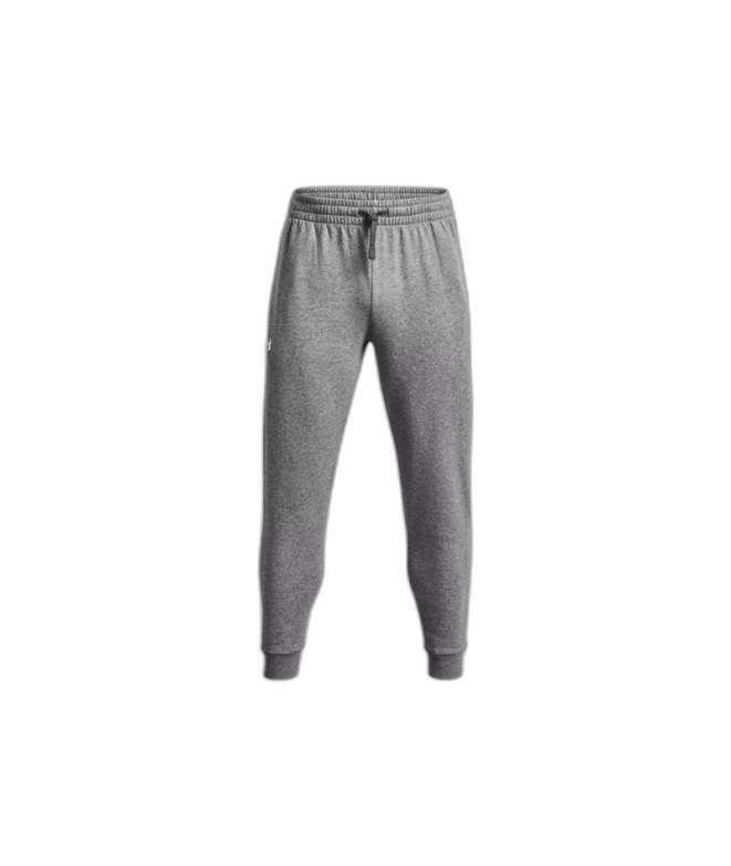 Pantalones de Fitness Under Armour Rival Fleece Hombre Gris