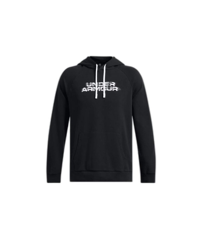 Moletom Fitness Under Armour Homem de Rival Flc Txtr Cg Preto