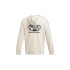 Moletom Fitness Under Armour Homem de Rival Flc Txtr Cg Branco