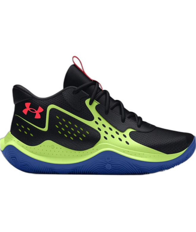 Chaussures Basket-ball Under Armour Enfant de Gs Jet '23 Black