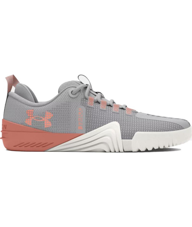 Zapatillas de Fitness Under Armour Tribase Reign 6 Mujer Gris