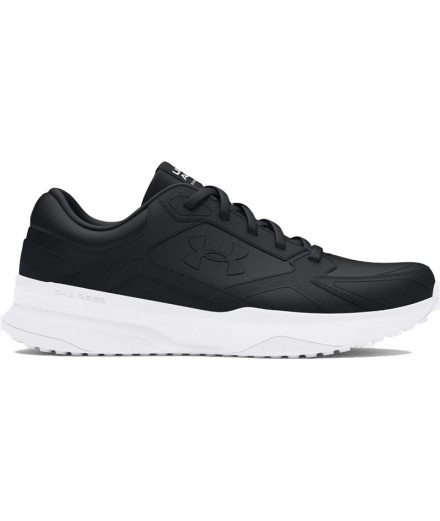 Zapatillas de Fitness Under Armour Edge Lthr Hombre Negro