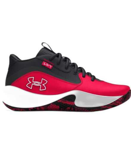 Chaussures Basket-ball Under Armour Enfant de Lockdown 7 Red Chaussures Basket-ball Under Armour Enfant de Lockdown 7 Red