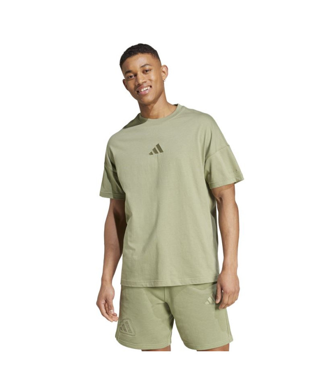 T-shirt adidas Homme Tout le vert Szn