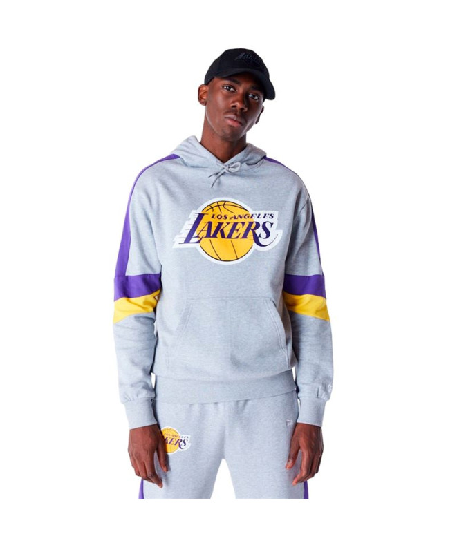 Sweat New Era COLOUR BLOCK OS LA Lakers Homme