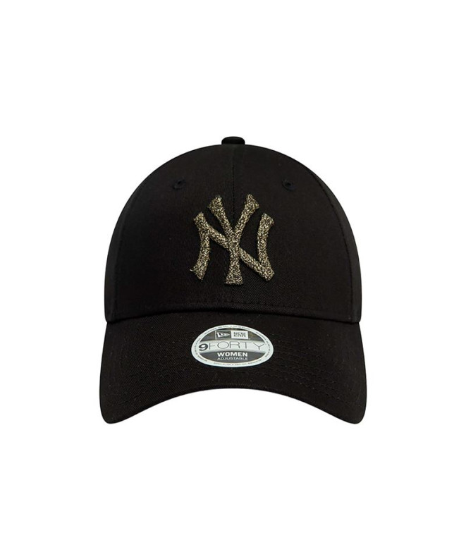 Boné New Era WMNS METALLIC LOGO 9FORTY New York Yankees Mulher