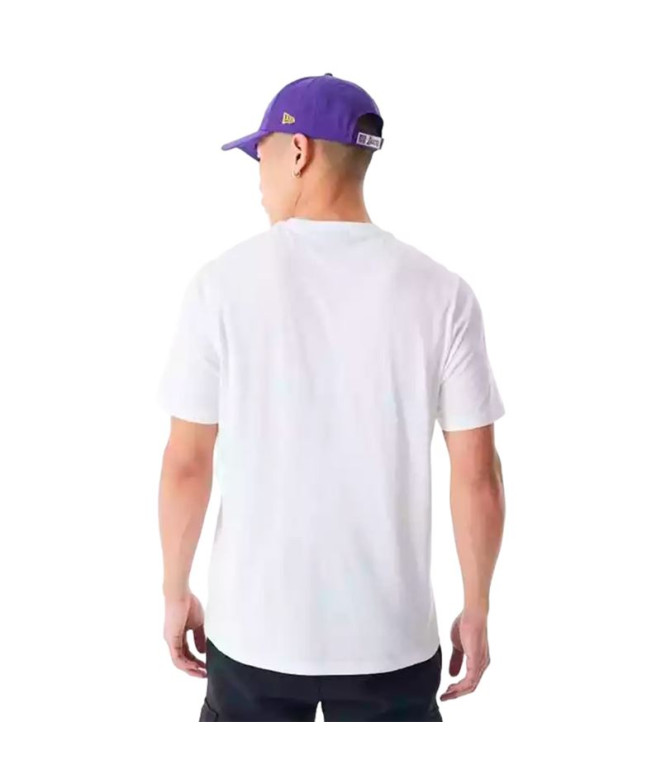 T-shirt New Era TABLEAU GRAPHIQUE NBA NET LA...