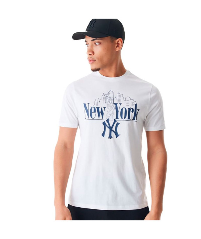 Camiseta New Era MLB NY TABELA GRÁFICA New York Yankees Homem