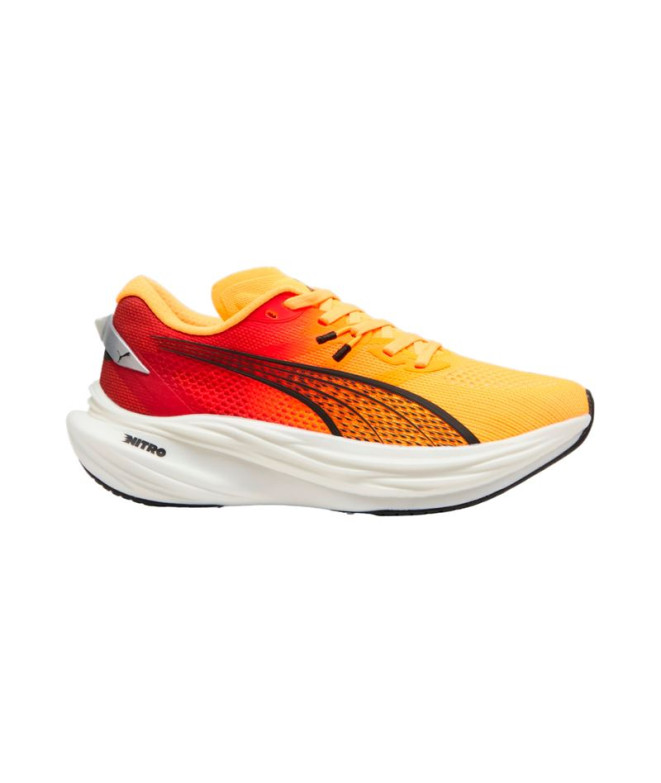 Chaussures Running Femme de Puma Deviate Nitro 3 Fade Orange