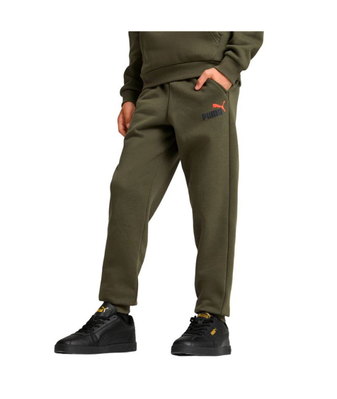 Pantalon Puma Ess+ 2 Col Logo Pants Fl Cl Enfant