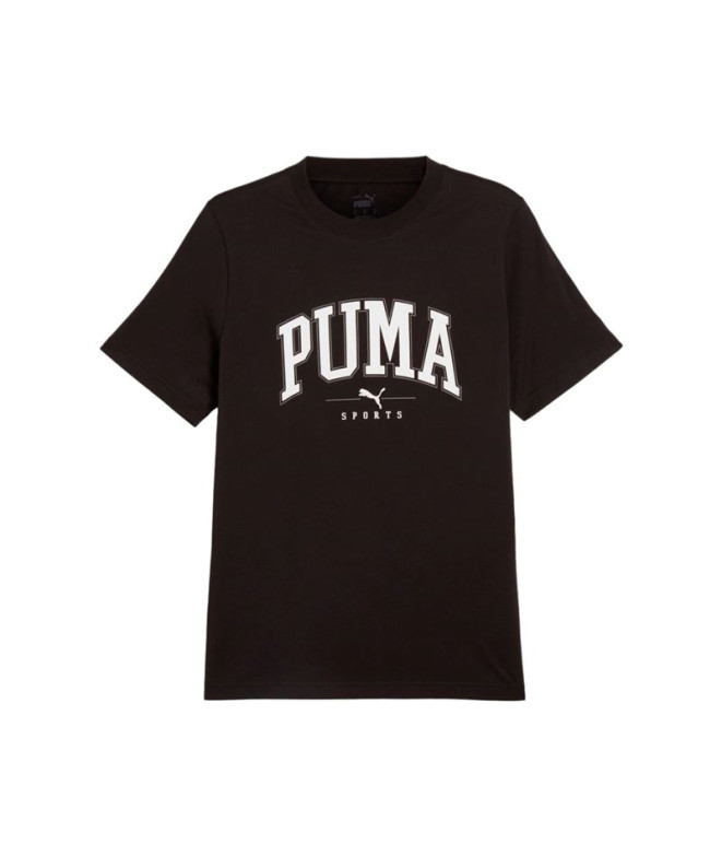 Camiseta Homem Puma Squad Big Graphic Preto