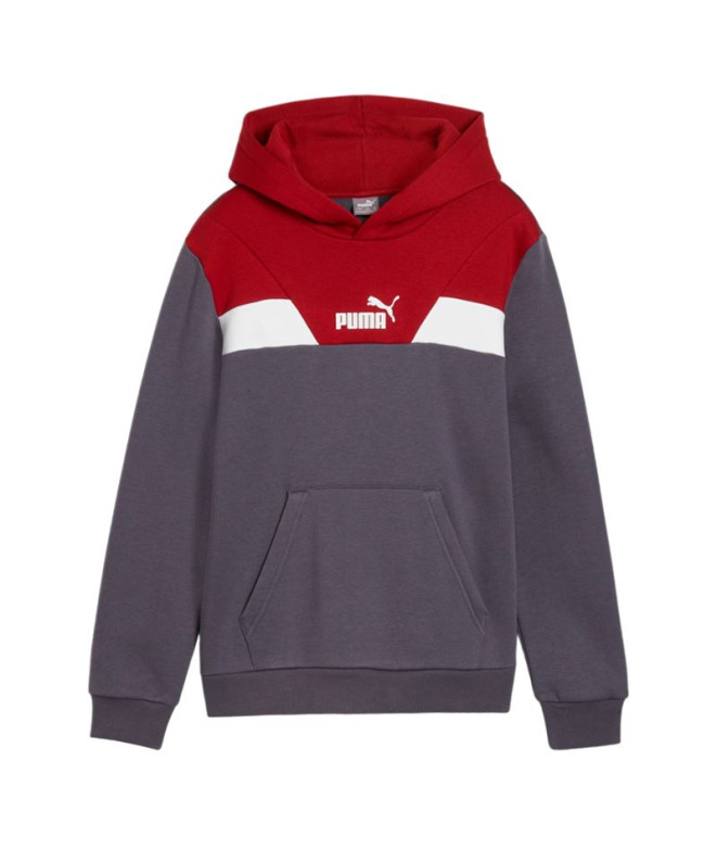 Moletom Casaco com capuz Puma Power Colorblock Fl Menino