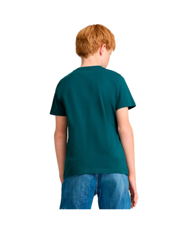 T-shirt Enfant Puma Squad Big Graphic Bleu